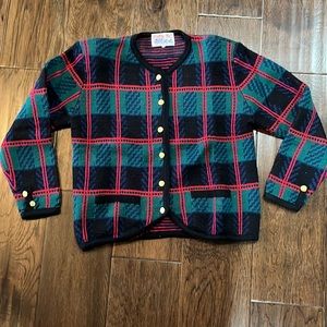Vintage Tally-Ho button up cardigan